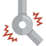 Graphic of an 'aching joint'