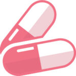 Graphic of pill capsules