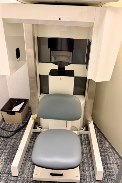 An image of an exam chair located in Joplin ENT